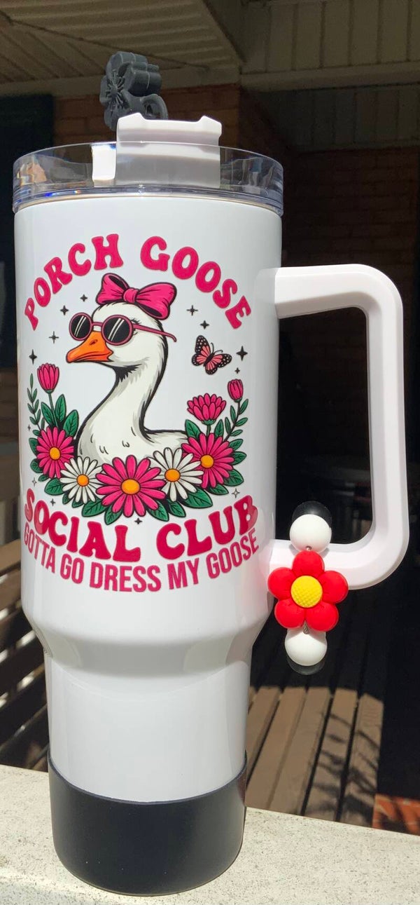 Porch Goose Social Club Tumbler Set