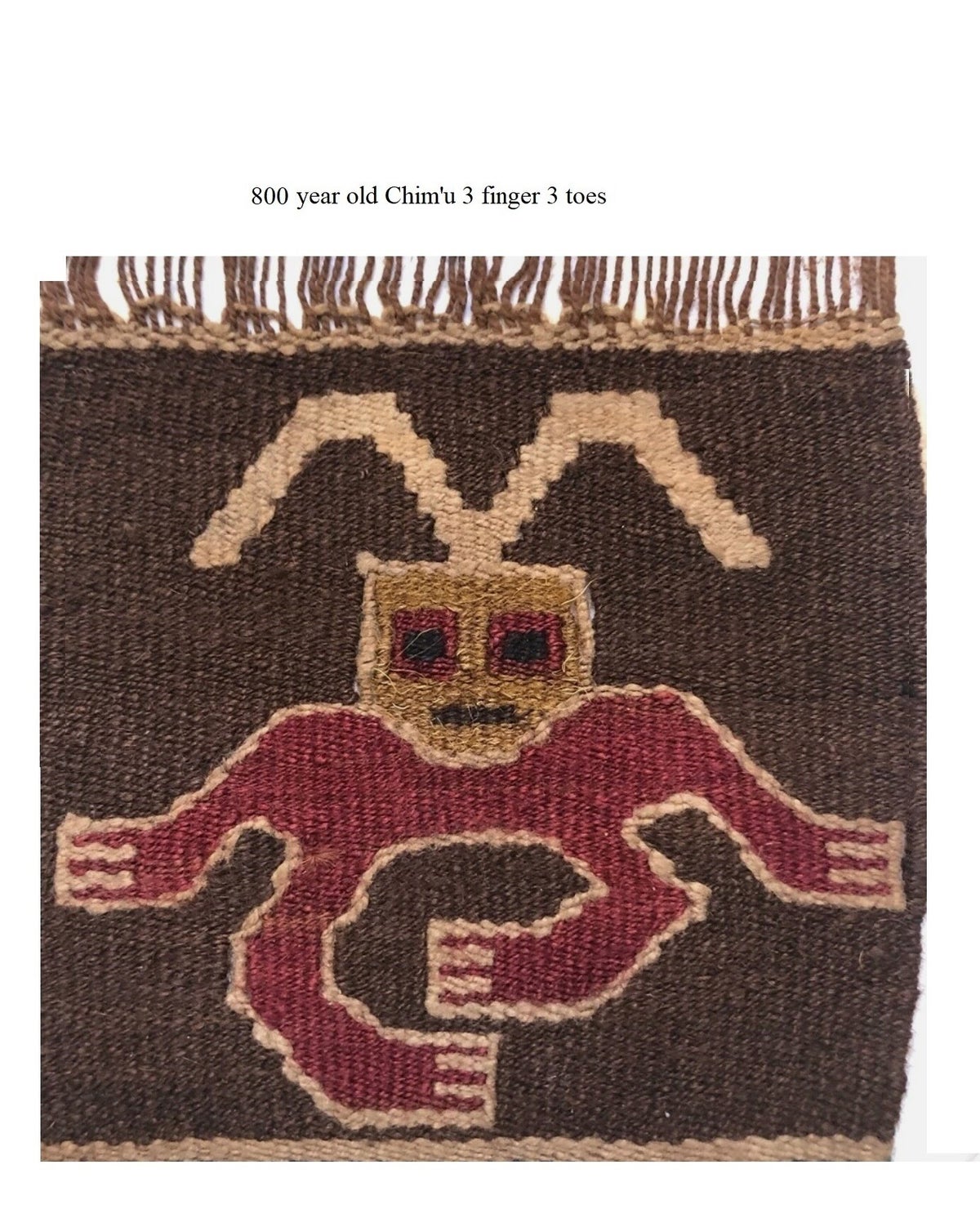 3 Finger 3 Toes Nazca Alien Textiles of Peru | Nazca Aliens