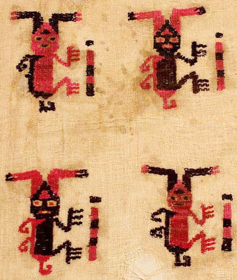 3 Finger 3 Toes Nazca Alien Textiles of Peru | Nazca Aliens