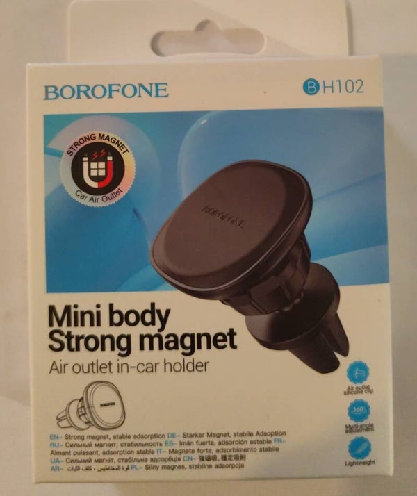 Support ventilation aimanté Borofone BH102