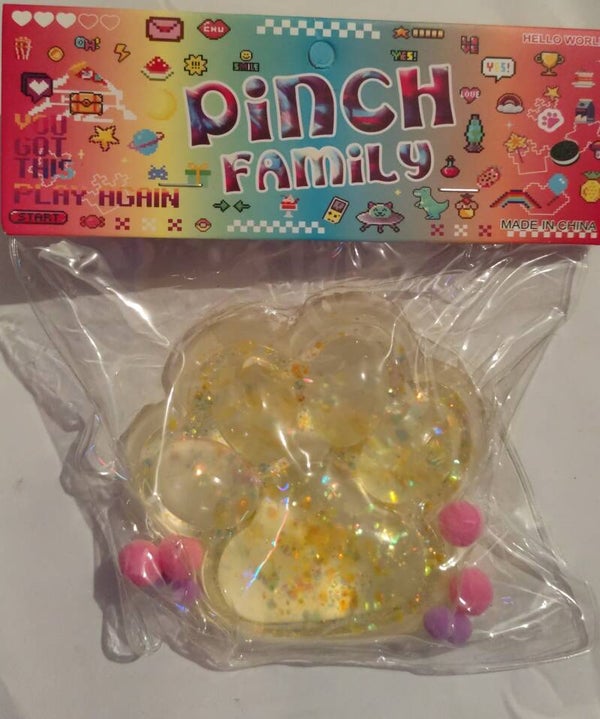 Jouets squishy de patte de chat,