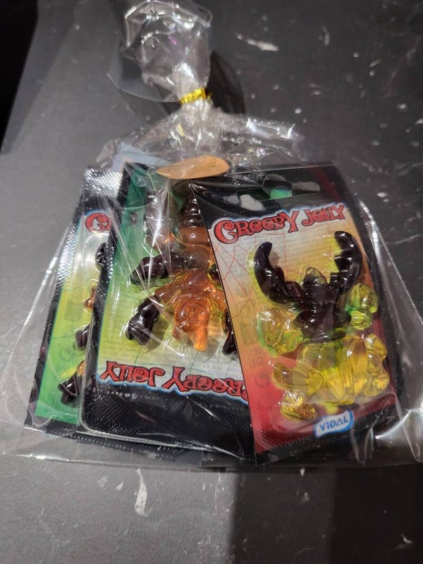 Lot de 10 creepy jelly