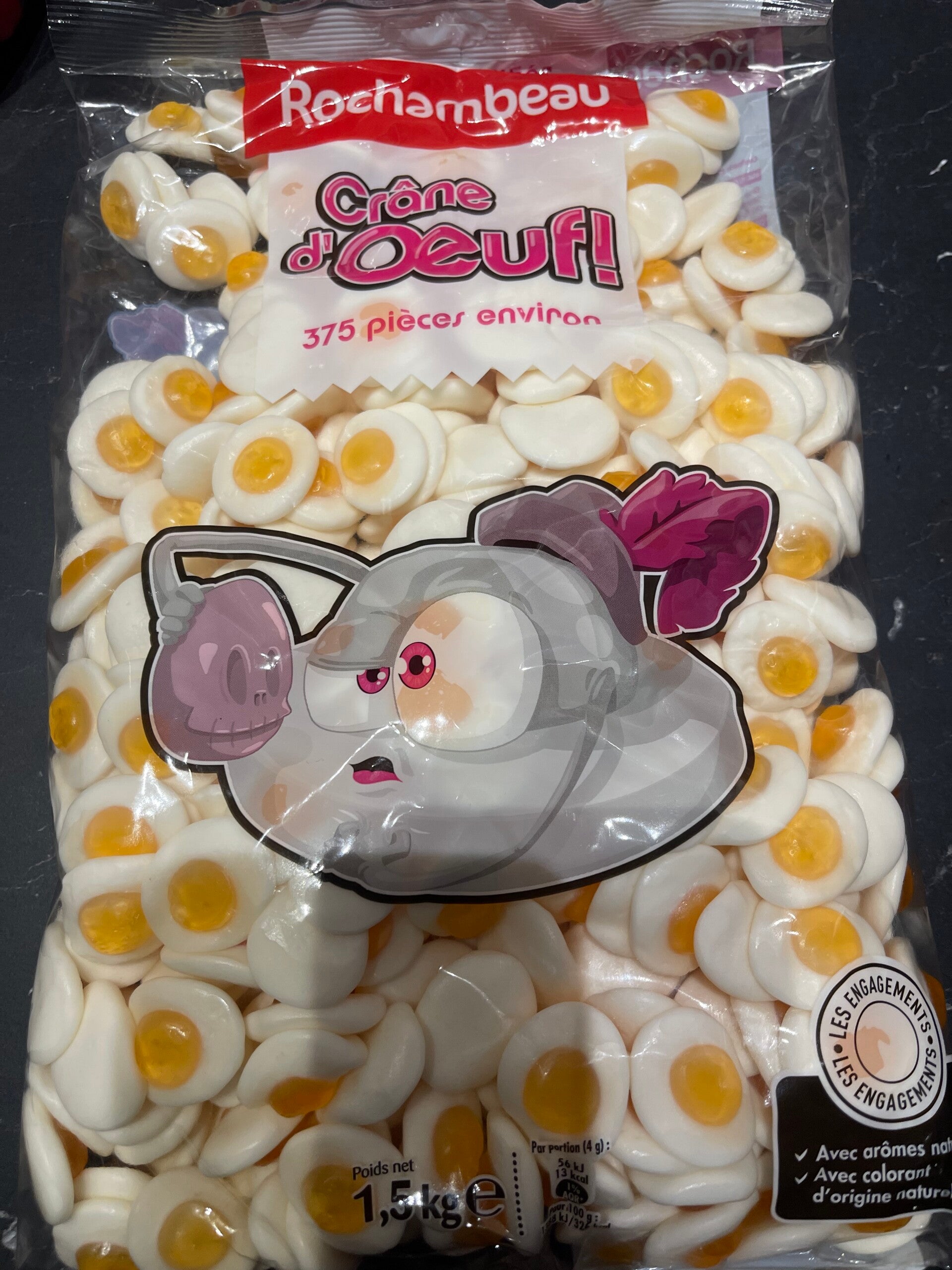 Sachet de 1,5kg œufs lisses