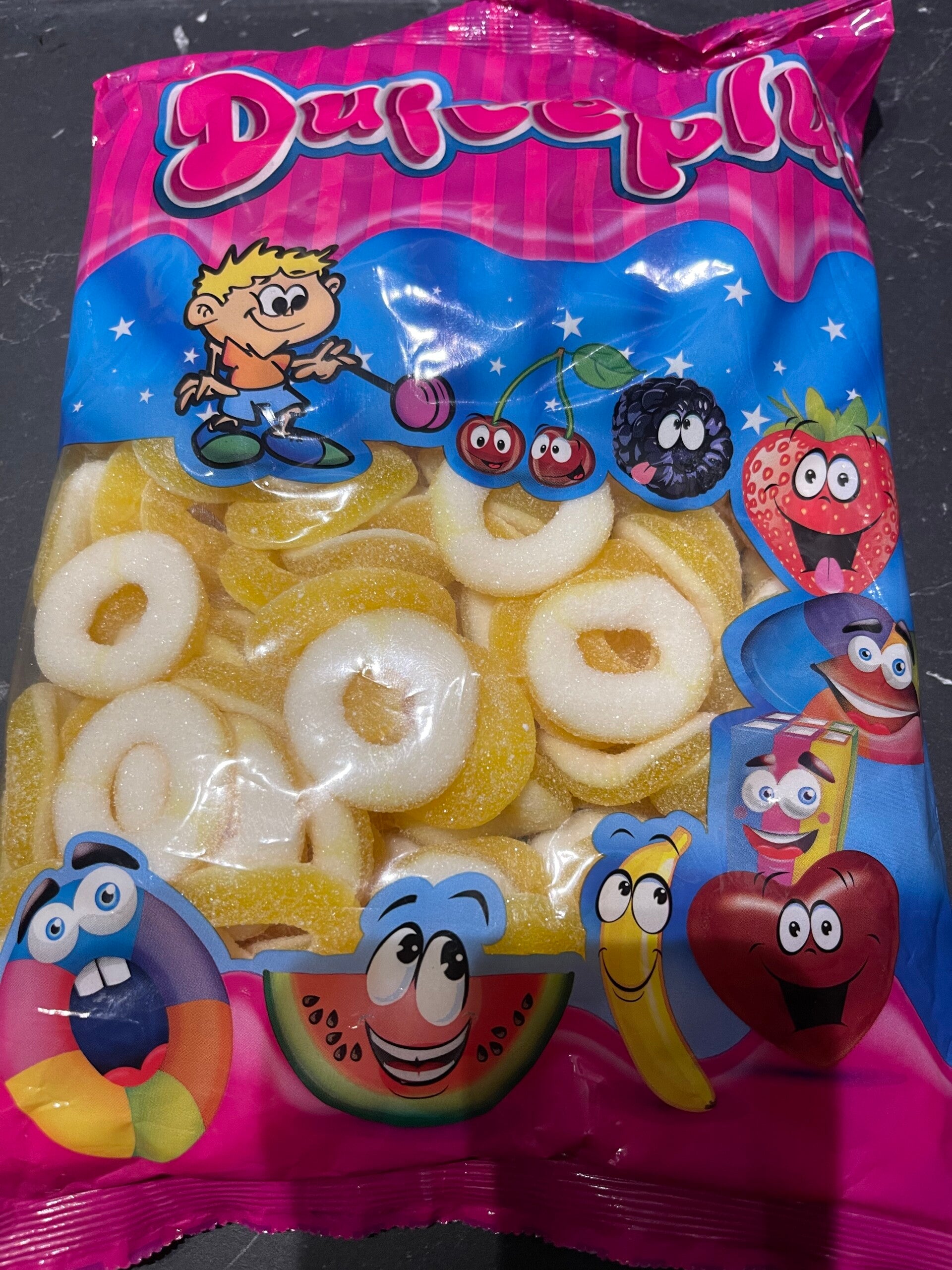 Sachet 1 kg anneaux bananes