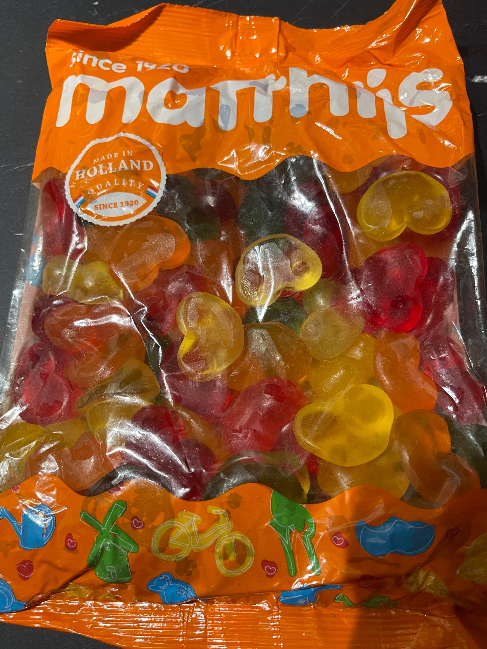 Sachet 1kg tétons lisses