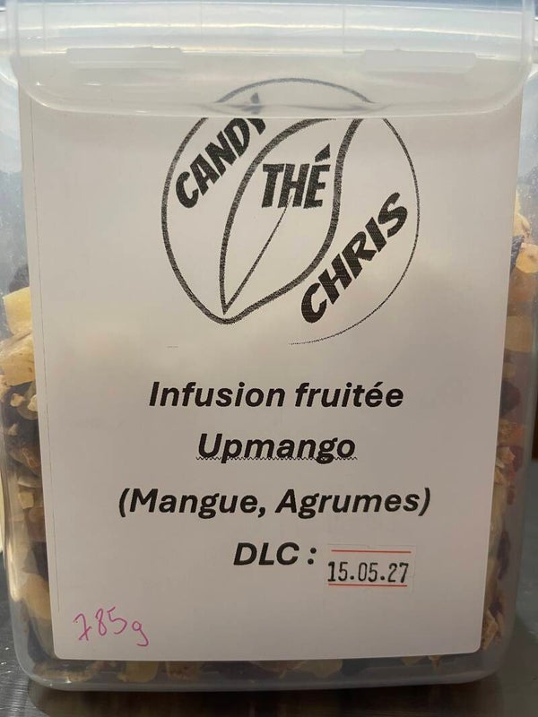 Boîte infusion mangue, agrumes DLC: 15/05/2027