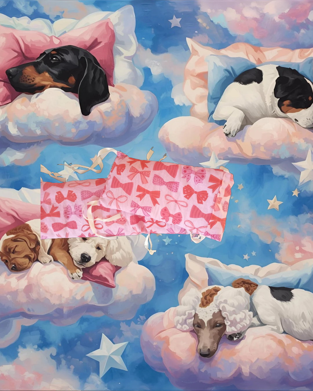 Bows bumper  - small/toy breeds