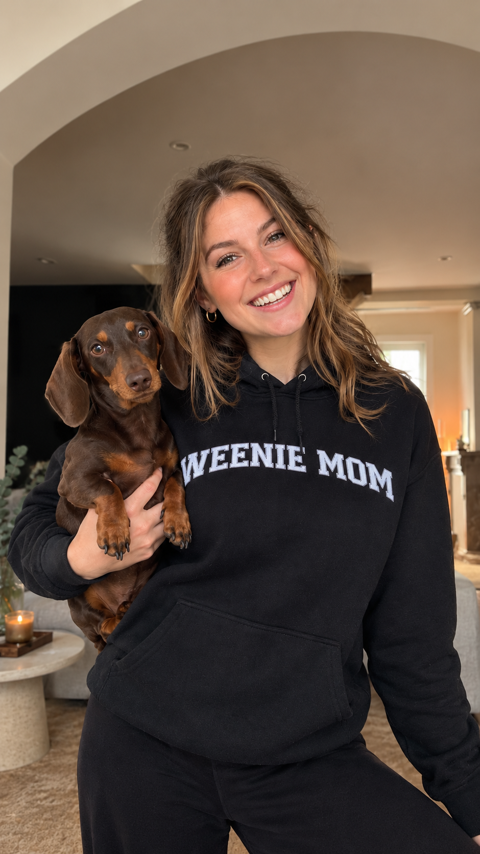 DOG MOM sweater