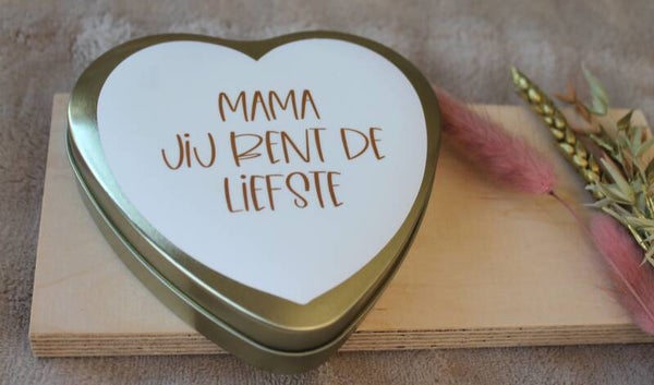 Snoepblikje 'Mama jij bent de liefste'