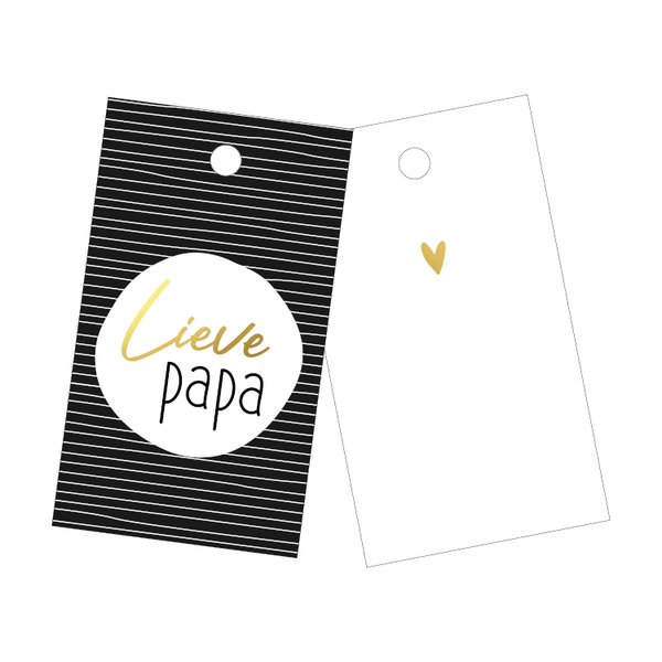 Cadeaulabel - Lieve papa