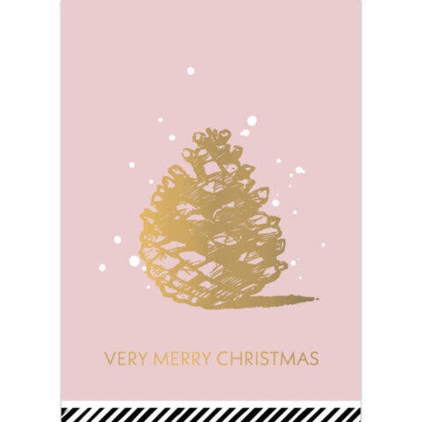 Ansichtkaart - very merry christmas