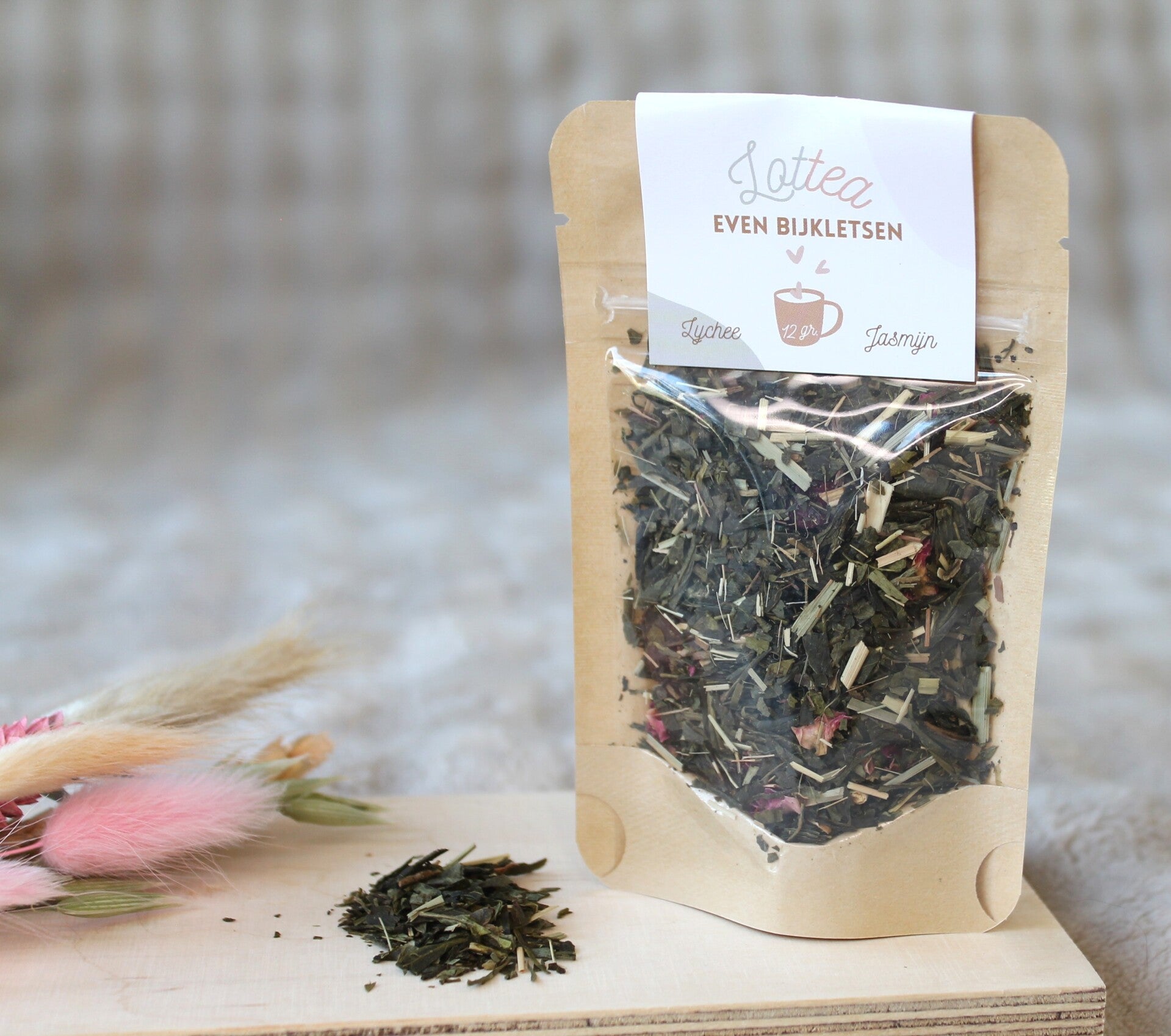 Even bijkletsen thee