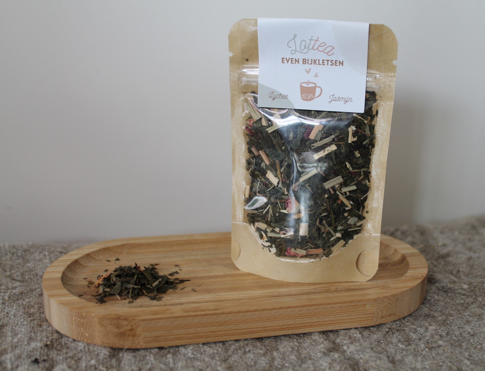 Even bijkletsen thee - zakje (12 gram)