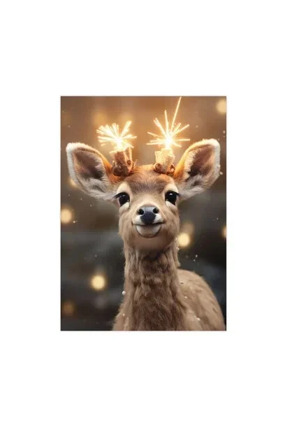 Poster Hert A5-formaat