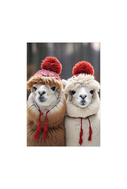 Poster Hert A5-formaat