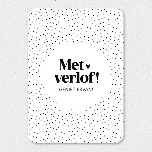 Kaart - Met verlof!