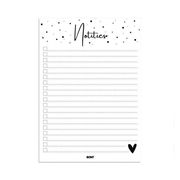 Notitieblokje Stippen