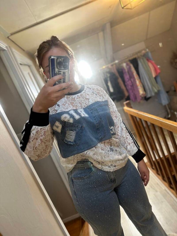 Denim & Kant Statement Top