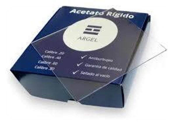 ACETATOS ARGEL CON 20 PIEZAS