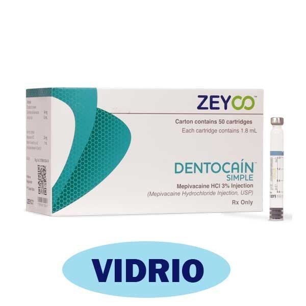 DENTOCAIN 3% VIDRIO