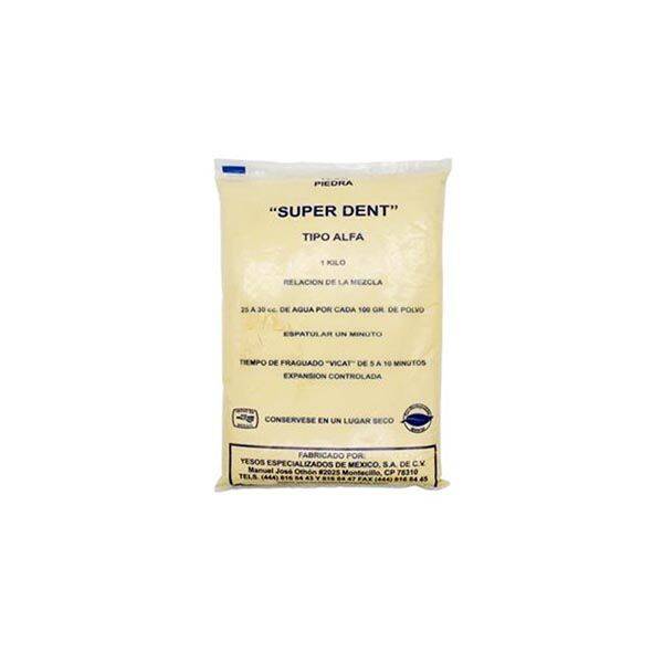 YESO PIEDRA SUPER-DENT