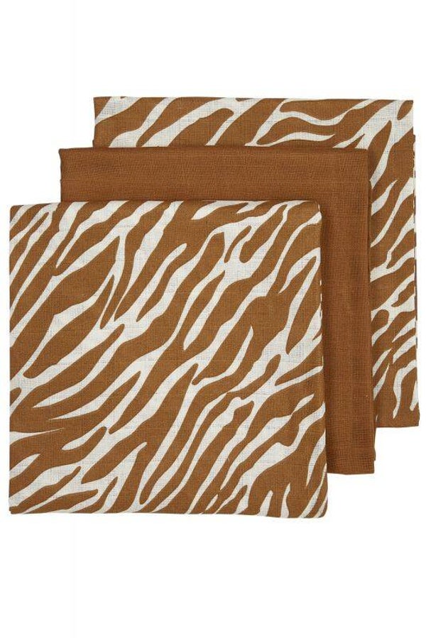 Hydrofiele luiers 3-pack  Zebra/ Camel / Zebra