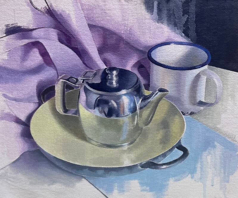 Lilac tea