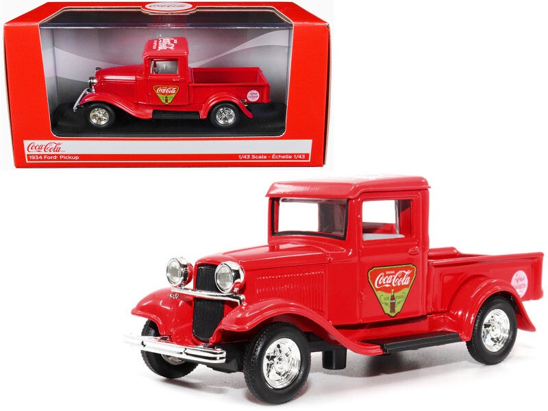 1934 Ford Pickup Truck Coca-Cola 1/43 Scale Diecast Model 443031