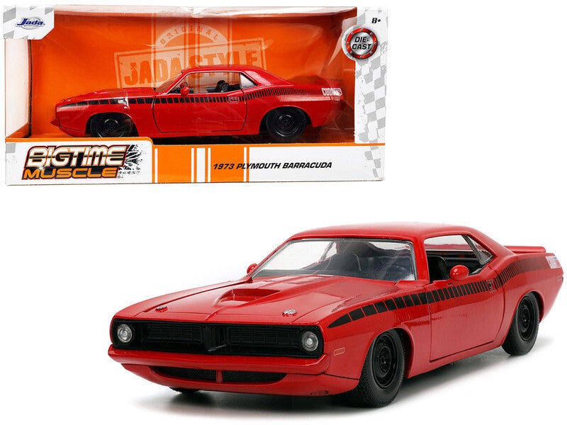 1973 Plymouth Barracuda Diecast Model 1:24 Scale Diecast Model 34037