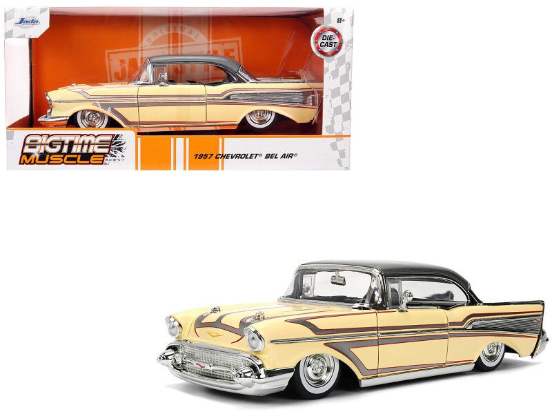 1957 Chevrolet Bel Air 1/24 Diecast Model By Jada 36345