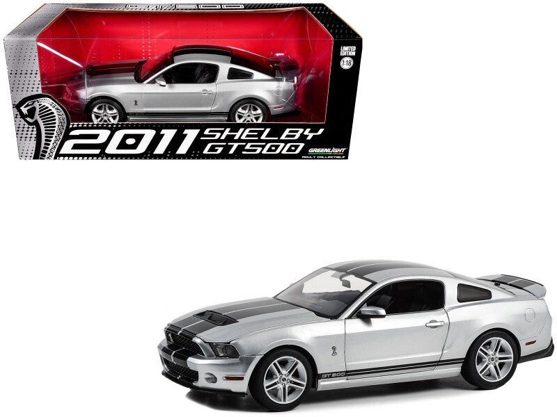 2011 Shelby GT500 1/18 Diecast Model By Greenlight 13673