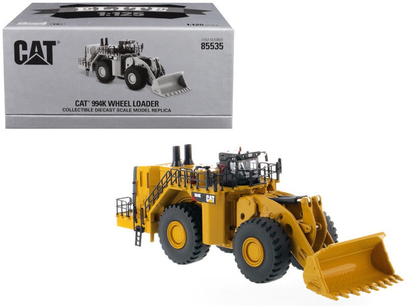 Caterpillar 994K Wheel Loader "Elite Series" 1/125 Scale Diecast Model By Diecast Masters 85535
