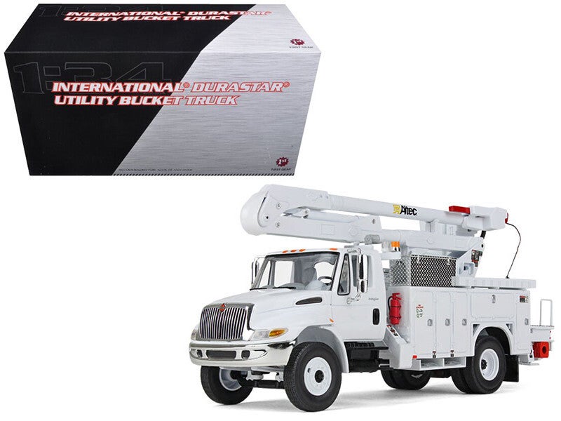 International DuraStar Utility Bucket Truck 1:34 Scale Diecast 10-3901