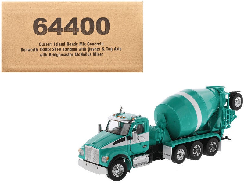 Kenworth T880S SFFA Tandem W/Mixer 1/50 Scale Diecast Model 64400