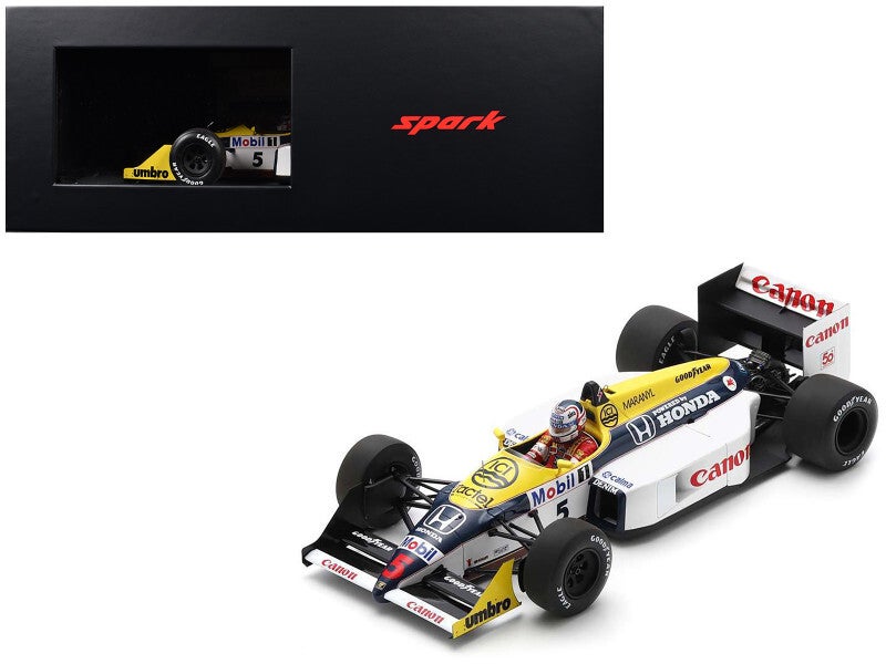 Williams FW11B #5 Nigel Mansell Winner F1  1/18 Scale Diecast Model 18S740