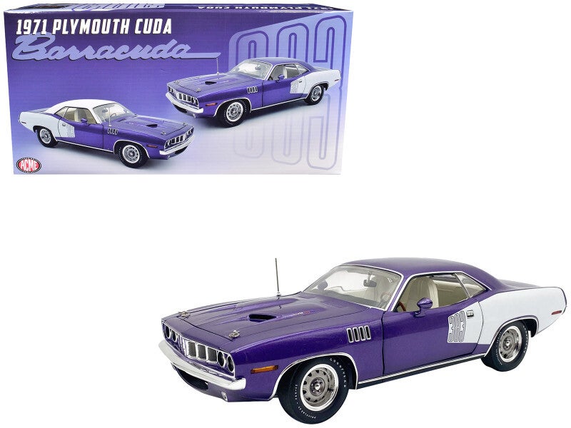 1971 Plymouth Barracuda 1:18 Scale Diecast Model A1806135