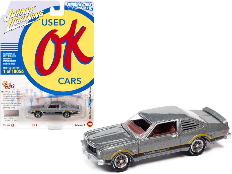 1976 Plymouth Road Runner 1/64 Scale Diecast Model JLMC028-JLSP197B