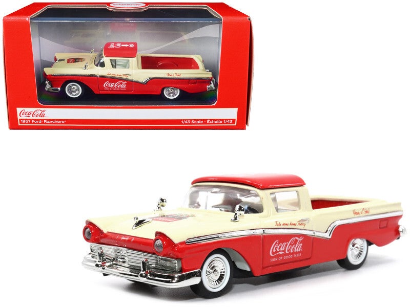 1957 Ford Ranchero Coca-Cola 1/43 Scale Diecast Model 443028