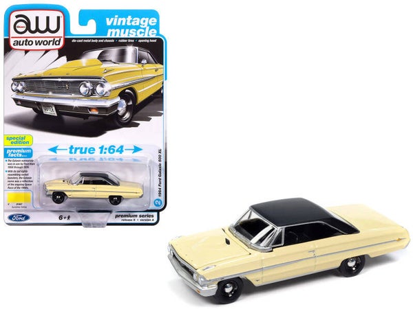 1964 Ford Galaxie 500 XL 1/64 Scale Diecast Model 64482-AWSP174A