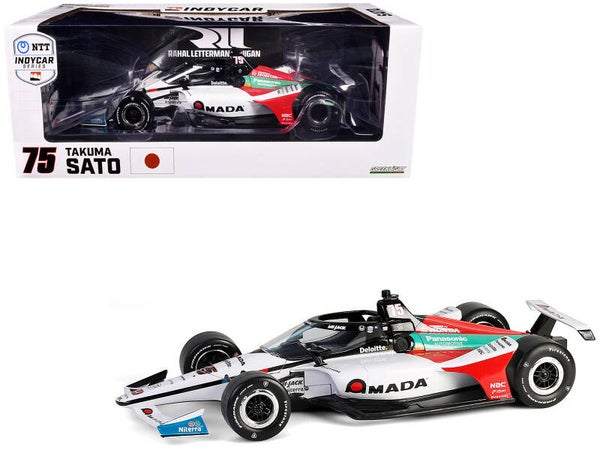 Dallara IndyCar #75 TAKuma Sato 1/18 Scale Diecast Model 11260