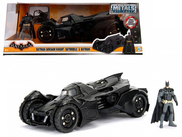 Arkham Knight Batmobile W/Batman Figurine 1/24 Scale Diecast Model 98037