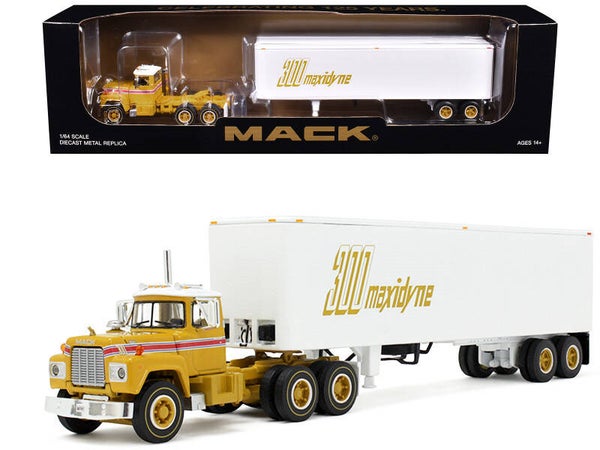 Mack R Model Day Cab W/Trailer 1/64 Scale Diecast Model 60-2022