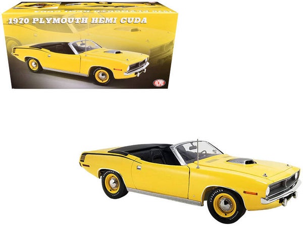 1970 Plymouth Hemi Barracuda Convertible 1:18 Diecast Model A1806129