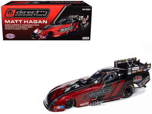 2024 Dodge Charger SRT Matt Hagan Funny Car 1/24 Die cast Model AWN037