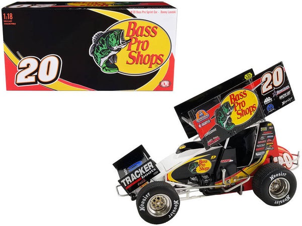Winged Sprint Car #20 Danny Lasoski 1/18 Scale Diecast A1809526