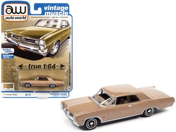 1964 Pontiac Grand Prix Royal Bobcat 1/64 Scale Diecast 64372-AWSP110B