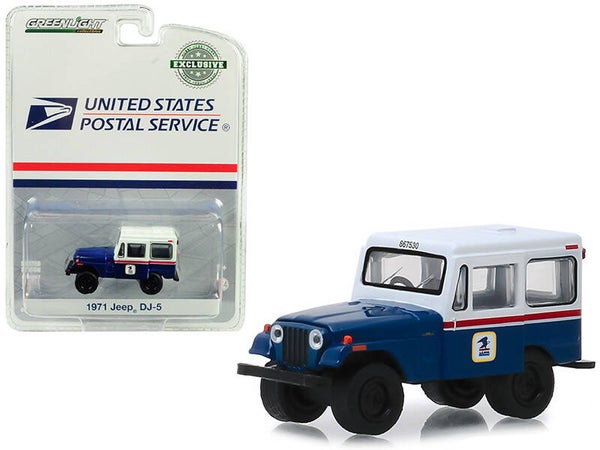 1971 Jeep DJ-5 United States Postal Service 1/64 Scale Diecast 29998