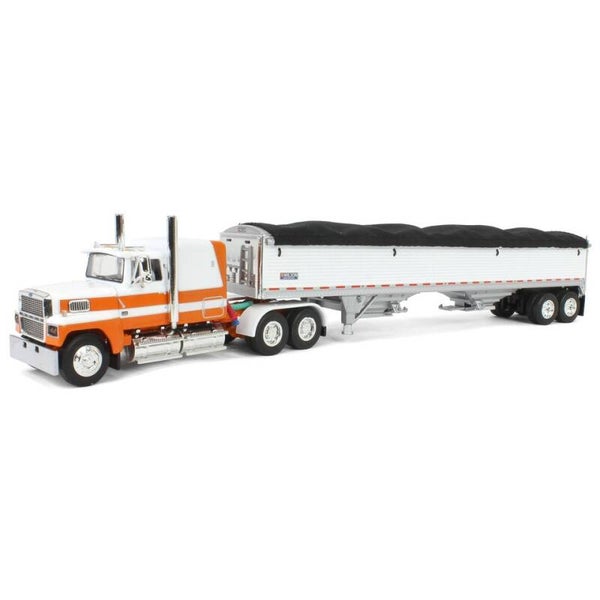Ford LTL 9000 Sleeper with Grain Trailer - 1/64 Scale Die cast 60-1798
