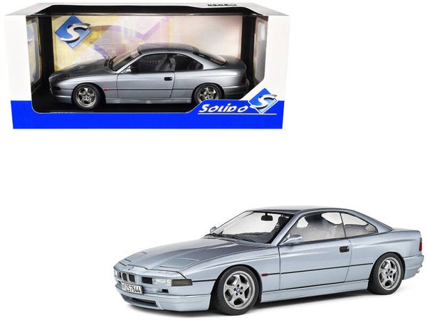 1992 BMW 850 (E31) CSI Artic Silver 1/18 Scale Diecast Model S1807004