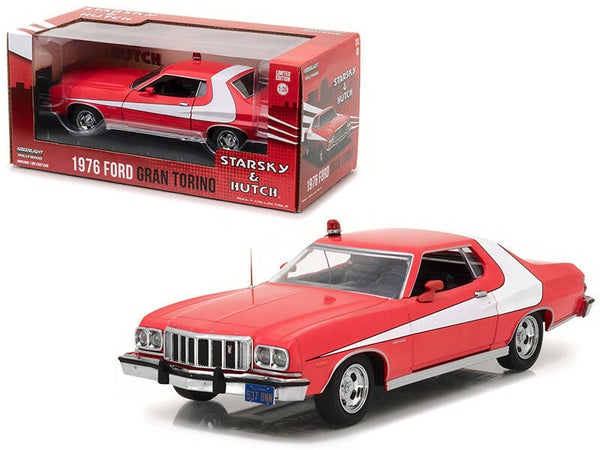 1976 Ford Gran Torino Red Starsky & Hutch 1/24 Scale Diecast Model 84042